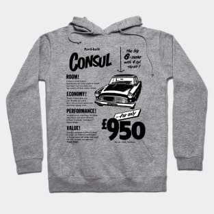 FORD CONSUL - advert Hoodie